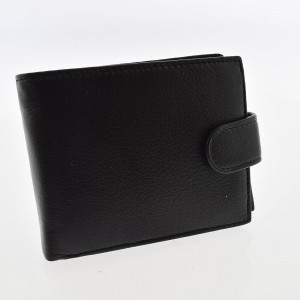 Мужской кошелек кожаный BLACK VM14 Premium